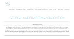 Desktop Screenshot of georgiaunderwriting.com