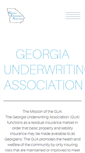 Mobile Screenshot of georgiaunderwriting.com